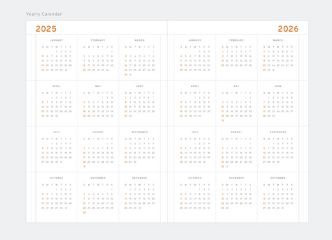 2025 Haroo Planner, Tan