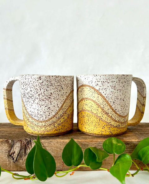 Gradient Mug, Yellow