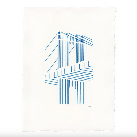 Manhattan Bridge Fiber Artwork