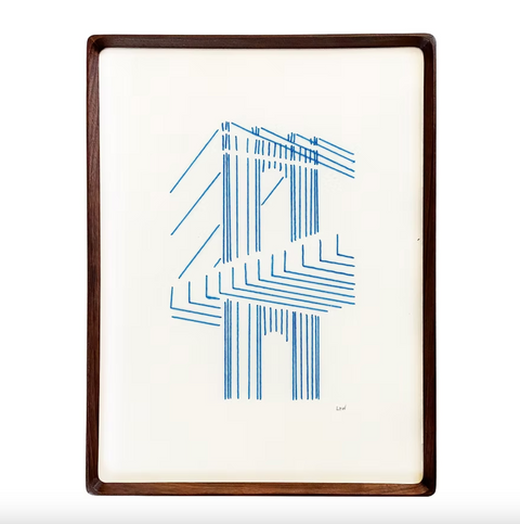 Manhattan Bridge Fiber Artwork