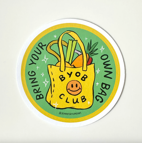 BYOB Club Sticker