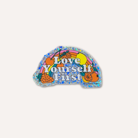 Love Yourself First Sticker