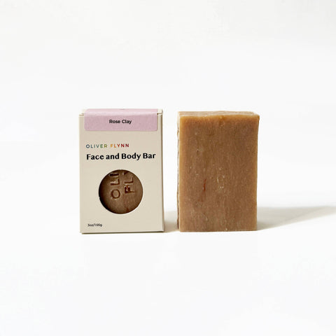 Rose Clay Face & Body Bar