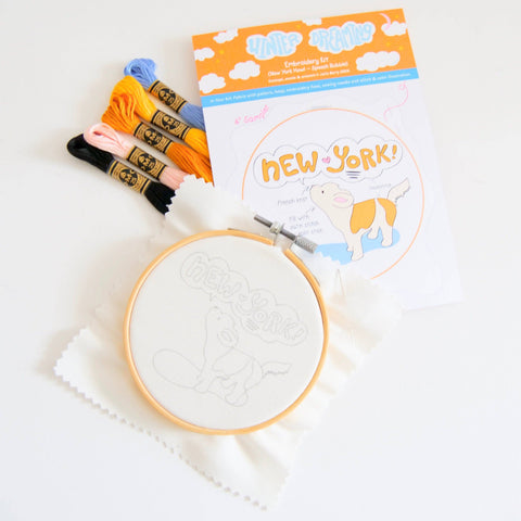 "New York!" Eco-Embroidery Kit