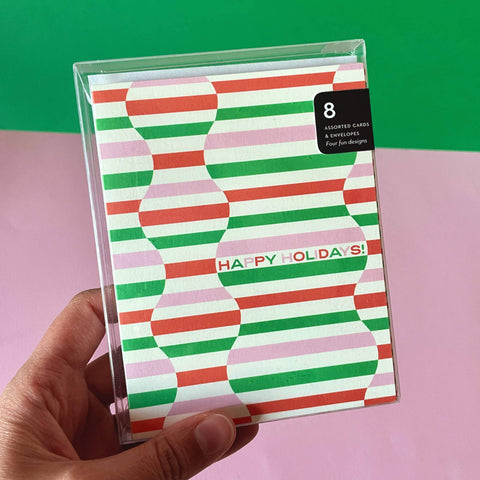 Hypnotic Holiday Greeting Card Set