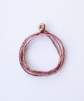 Beaded Silk Wrap Bracelet - The WonderMart