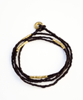 Beaded Silk Wrap Bracelet - The WonderMart