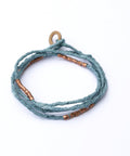 Beaded Silk Wrap Bracelet - The WonderMart