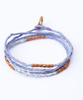 Beaded Silk Wrap Bracelet - The WonderMart