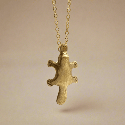Bronze Platypus Necklace The WonderMart