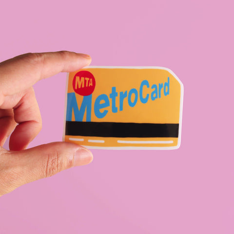 NYC Metrocard Sticker