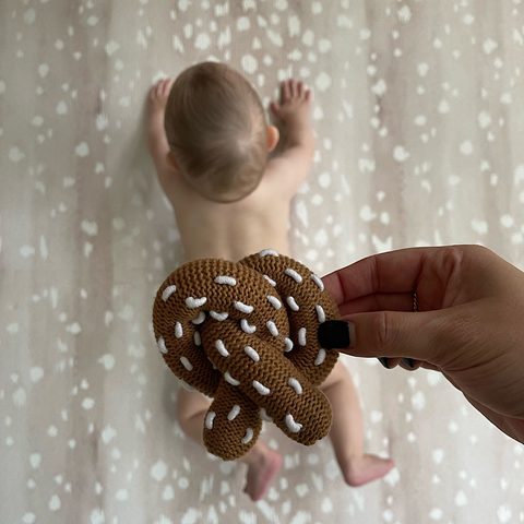 Organic Pretzel Rattle