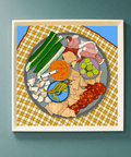 Charcuterie Picnic Print - The WonderMart