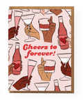 Cheers To Forever Card - The WonderMart
