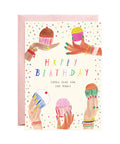 Confetti Cupcakes Card - The WonderMart