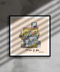 Corner Deli Art Print - The WonderMart