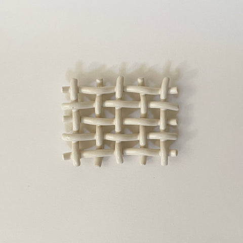 Ceramic Lattice Soap Dish