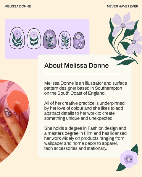 FLORAL DAY DREAMS Press - On Nail Kit - The WonderMart