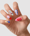 FLORAL GLAM Press - On Nail Kit - The WonderMart