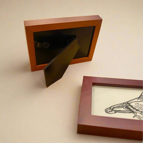 Framed Mini Block Print, Pigeon - The WonderMart
