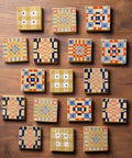 Hand Painted Tile Magnet - The WonderMart