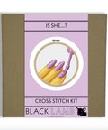 Is She...? Cross Stitch Kit - The WonderMart