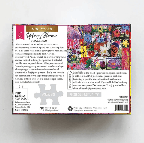*Limited Edition* UPTOWN BLOOMS Puzzle - The WonderMart