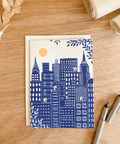 Manhattan Skyline Greeting Card - The WonderMart
