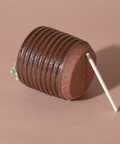 Mini Matchstick Holder + Striker, Deep Sienna - The WonderMart