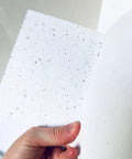 Mini Recycled Coffee Confetti Notebook - The WonderMart
