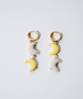 Moon Twin Earrings - The WonderMart