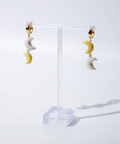 Moon Twin Earrings - The WonderMart