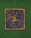 Mushroom Forest Block Printed Bandana - The WonderMart