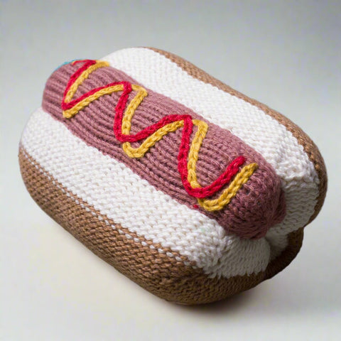 Organic Hot Dog Rattle - The WonderMart