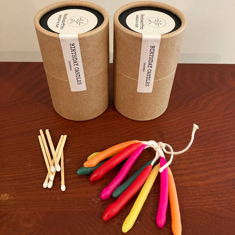 Mini Hand Dipped Celebration Candles