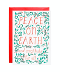 Peace and Cocktails Card - The WonderMart