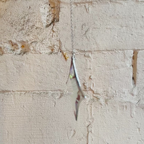 Dichroic Star Sun Catcher, Blue