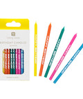 Rainbow Happy Birthday Candles - The WonderMart
