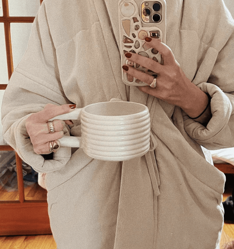 Ribbed Mug - The WonderMart