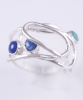 Scribble Ring (Blues No. 2) - The WonderMart