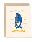 Sending Hugs Card - The WonderMart