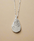 Silver Oyster Necklace - The WonderMart