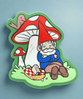 Sleepy Garden Gnome Sticker - The WonderMart