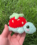Strawberry Turtle Plushie - The WonderMart