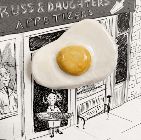 Sunny Side Up Egg Magnet - The WonderMart