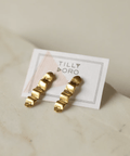 Wave Stud Earrings - The WonderMart