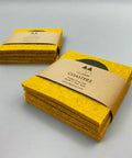 Wool Felt Coaster Set, Olive Arp Geos - The WonderMart