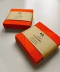 Wool Felt Coaster Set, Red Zig Zag - The WonderMart